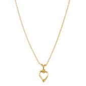 naszyjnik z sercem (c14350au)