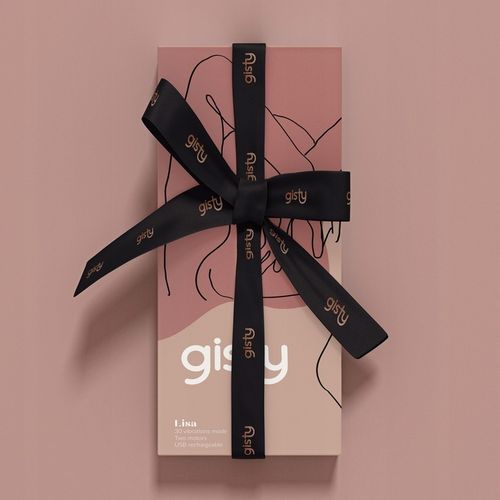 Wibrator damski Gisty Lisa z masażerem łechtaczki króliczek ładowany na Arena.pl