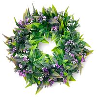 WIANEK NA DRZWI WIOSENNY STROIK DEKORACYJNY DO ZAWIESZENIA NA STÓŁ 30cm