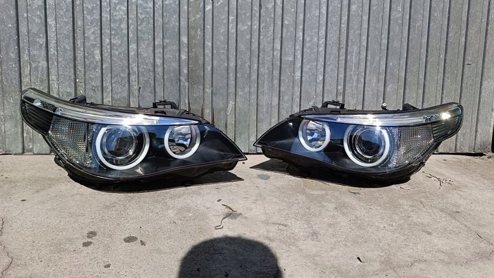 Cotton White Ringi LED BMW E83 X3 E87 E60 E61 E90 E91 Białe Dzienne mocne zdjęcie 7