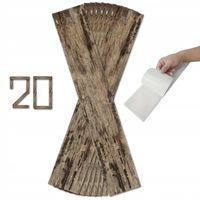 Panel SAMOPRZYLEPNY DEKORACYJNY deska drewno 10x60cm M29 - 20szt. - 1,20m2