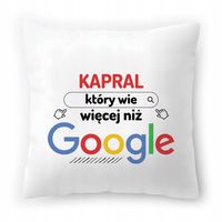 Poduszka Dla Kaprala Na Urodziny Na Prezent Z Nadrukiem Ze Zdjęciem