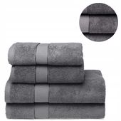 Komplet 4 ręczników kąpielowych 2x 70x140 2x 50x100 bawełna 500g zestaw SPA