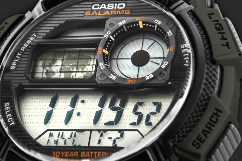 zegarek męski casio ae-1000w-3avdf + box zdjęcie 5