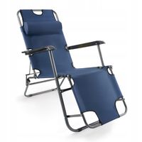 LEŻAK PLAŻOWY FOTEL OGRODOWY SOPRATO SKŁADANY 3 KOLORY 2W1