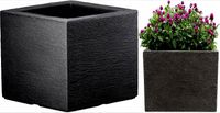 2 x DONICA DONICZKA KOSTKA 29x29cm dom ogród ANTRACYT jak beton