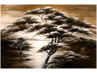 OBRAZ DRZEWO SAWANNIE