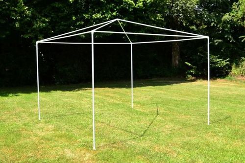 Pawilon ogrodowy 3 x 3 m + 2 ścianki boczne z oknami na Arena.pl