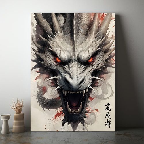 Obraz na płótnie smok smoki 50x70 cm na Arena.pl