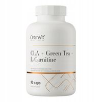 OstroVit CLA + Zielona Herbata + L-Karnityna 90 kap REDUKCJA Green Tea