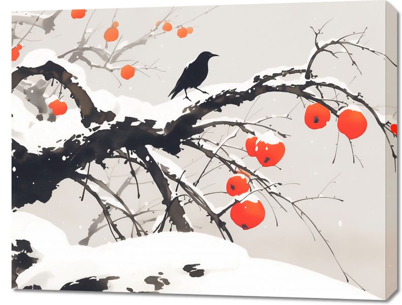 Obraz 90x70cm Wschodnia Akwarela zdjęcie 1