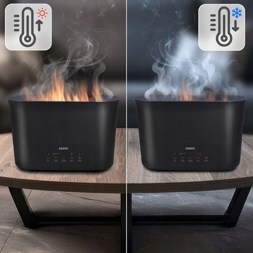 Nawilżacz powietrza EBERG LUMO 2,2l aromaterapia kominek 3D efekt na Arena.pl