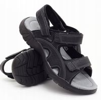 Sandały sportowe wkł.SKÓRA lekkie wygodne