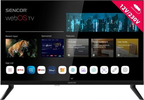 Telewizor Smart LED Sencor 24S830 24" HD Ready HDR10 webOS Wi-Fi BT na Arena.pl