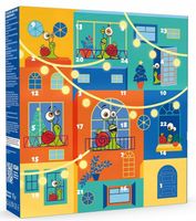 BOB SNAIL KALENDARZ ADWENTOWY z przekąskami owocowymi zabawkami 97g