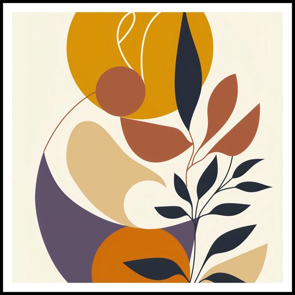 Plakat 90x90cm Harmonia Przyrody zdjęcie 3