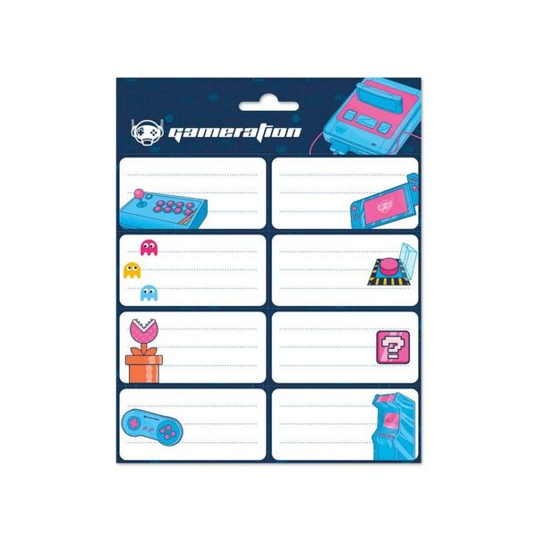 Naklejki na zeszyty Gamer One More Life zdjęcie 1