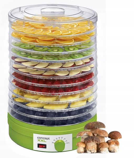 SUSZARKA XXL DO GRZYBÓW OWOCÓW ZIÓŁ SO1025 245W zdjęcie 2