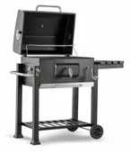 GRILL WĘGLOWY OGRODOWY XXL 115 x 106 CM POPIELNIK