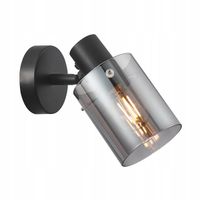 Kinkiet Italux czarny E14 40 W