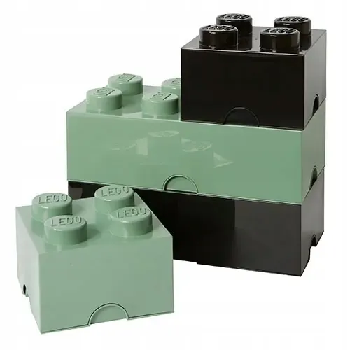 Pojemnik LEGO Storage 2x2 zielony 40031747 na Arena.pl
