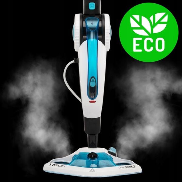18w1 Mop parowy Myjka parowa Yoer 2100W FILTR +Dozownik płynu +21 ELEMENTÓW zdjęcie 12
