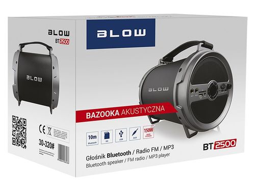 30-320  Głośnik bluetooth Bazooka BT2500 na Arena.pl