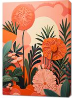 Obraz 70x100cm Koralowy Ogród