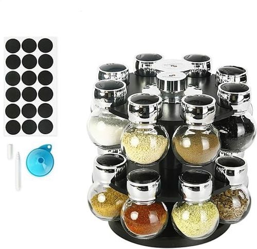 Organizer obotowy na przyprawy 16 słoiczków na Arena.pl