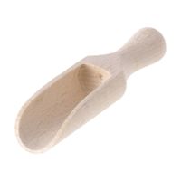 Czerpak bukowy duży drewniana nabierka do przypraw herbaty kawy WoodenKitchen