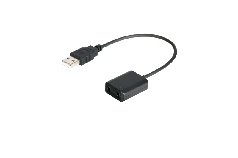 Adapter audio Saramonic EA2L - 2x mini Jack TRS na USB-A zdjęcie 1