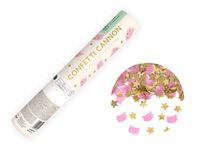 Tuba z konfetti kotek, 20 cm