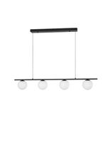 Nowoczesna lampa wisząca Ubeda LED 26W 3200K do pokoju czarna biała