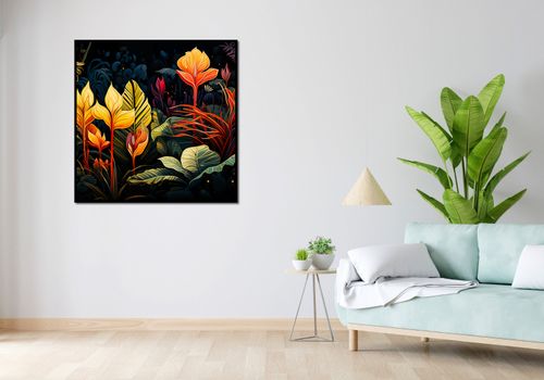 Plakat 100x100cm Tropikalna Symfonia na Arena.pl