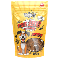 PRZYSMAKI DLA PSA TufTuf  PSIE ŻELKI - DROPSY Z WOŁOWINĄ 80g