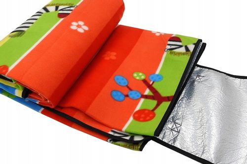 KOC PIKNIKOWY NA PLAŻE PIKNIK BIWAK 200x200 cm MATA TORBA FOLIA 2x2 m na Arena.pl