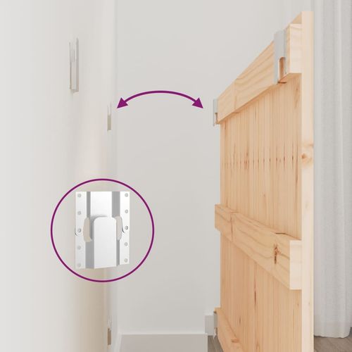 Wezgłowie łóżka, 108x3x60 cm, lite drewno sosnowe na Arena.pl