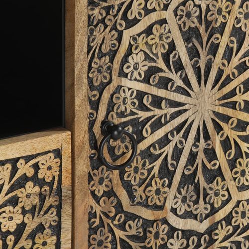 Szafka pod telewizor, 105x33x46 cm, lite drewno mango na Arena.pl