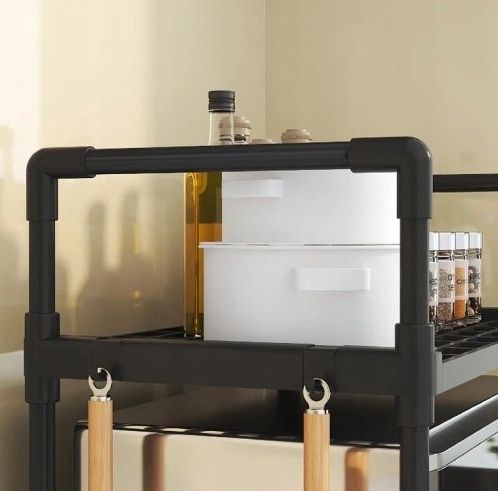 ORGANIZER KUCHENNY NAD MIKROFALÓWKĘ OPIEKACZ PÓŁKA REGAŁ PRZYPRAWY na Arena.pl