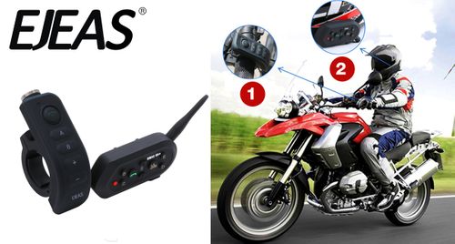 INTERKOM MOTOCYKLOWY EJEAS E6+ BLUETOOTH PILOT na Arena.pl