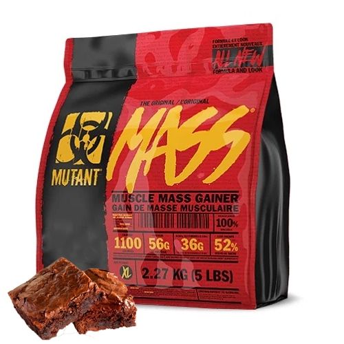 PVL MUTANT MASS NEW 2270g GAINER MASA SIŁA 2,3kg WEGLOWODANY ZLOZONE BIAŁKO na Arena.pl