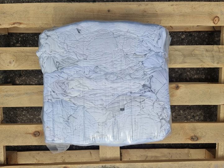 Czyściwo Bawełniane Cięte PRO białe 10kg zdjęcie 2