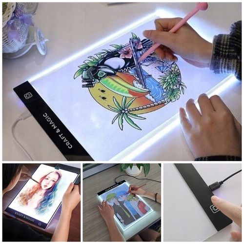 TABLET GRAFICZNY - ROZMIAR A4 - PREZENT POD CHOINKĘ - DESKA KREŚLARSKA na Arena.pl