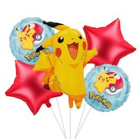 Zestaw balonowy uśmiechnięty Pokemon Pikachu