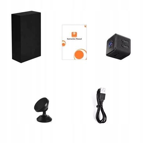 MINI KAMERA WIFI 1080P WYKRYWANIE RUCHU TRYB NOCNY PODGLĄD NA ŻYWO na Arena.pl