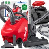 ODKURZACZ WORKOWY ZELMER ANTEK TRADYCYJNY Z FILTREM HEPA +KOŃCÓWKI ECO