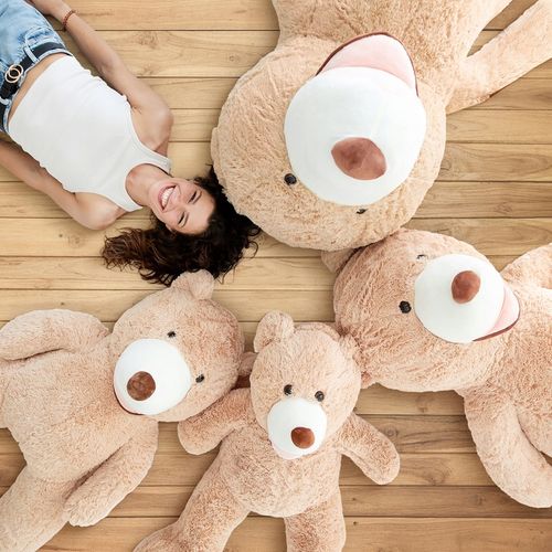 Maskotka Pluszowa Pluszak Miś Pluszowy Zabawka Przytulanka Duży 130 cm na Arena.pl