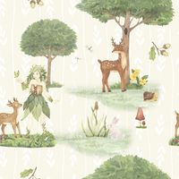 Tapeta Zielona Knieja W58 250 cm płótno