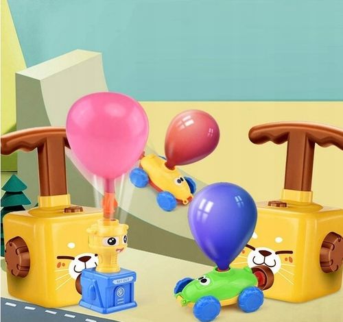 Aerodynamiczny samochód wyrzutnia balonów samochody KRAB 12 X BALON na Arena.pl