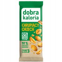 DOBRA KALORIA - BATON - CHRUPIĄCY ORZECH 35g NR01